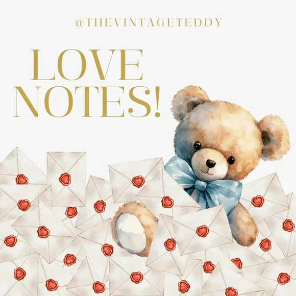 Other - Love Notes! @thevintageteddy